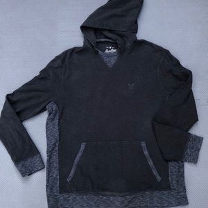 AEO Heritage thermal classic fit pullover hoodie